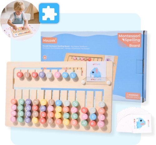 Mauzek® Spellingbord review: Montessori hulp bij letters leren