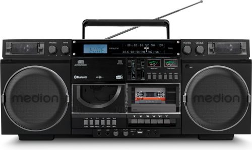 MEDION P66538 Cassetterecorder review: boombox met DAB+