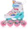 Meteor Rainbow – Skates Inline – Kinderen – Verstelbaar – S – Maat 30-33 review: meegroeiende inlineskates voor kinderen