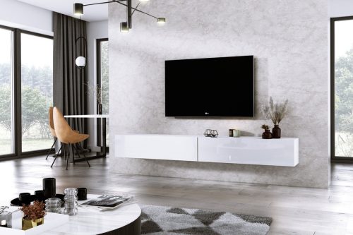 Meubel Square – TV meubel DIAMOND test: ruimtebesparend hoogglans