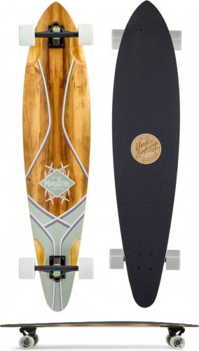 Mindless Core Pintail Longboard Natural 112cm review: stabiel