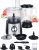 MOA – Foodprocessor – Keukenmachine en blender – 1,5 liter – 1200 Watt – Citruspers – Incl. accessoires – FP511 review: snel hakken, scherpe prijs