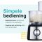 MOA – Foodprocessor – Keukenmachine en blender – 1,5 liter – 1200 Watt – Citruspers – Incl. accessoires – FP511 review: snel hakken, scherpe prijs