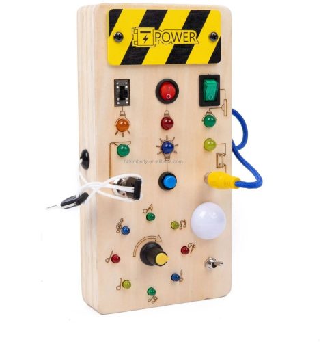 Montessori Busy Board Hout review: fijne motoriek, peuters