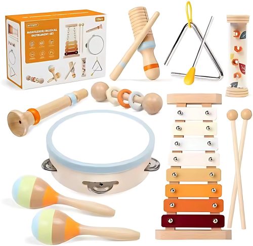 Montessori Muziekinstrumenten Set voor Peuters review: motoriek