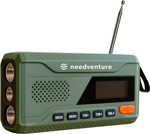 needventure® Noodradio DAB+ en FM review bij stroomuitval