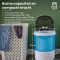 Nexxt Mini Wasmachine met Centrifuge en Bovenlader test: camping