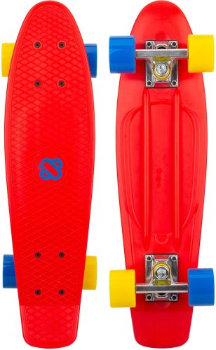 Nijdam FlipGrip Skateboard – Sunset Cruiser – Rood test: wendbaar