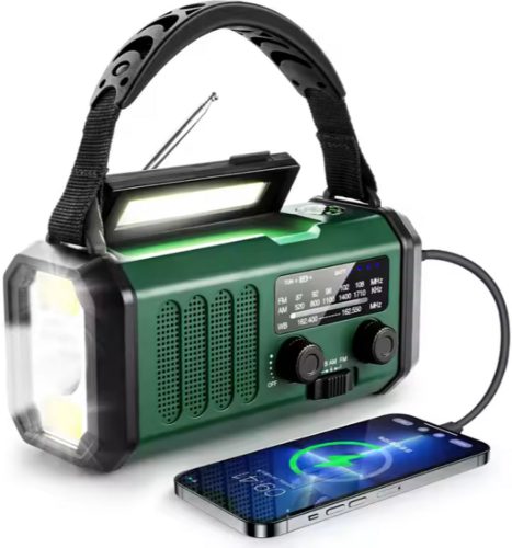 Noodradio 2025- FM AM review: 10.000mAh noodstroom voor prepping