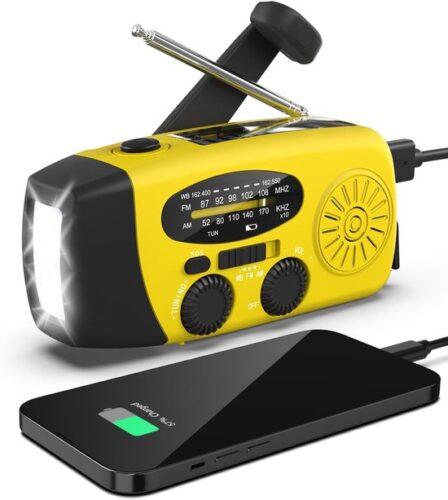Noodradio Opwindbaar review: hulp bij stroomuitval met powerbank