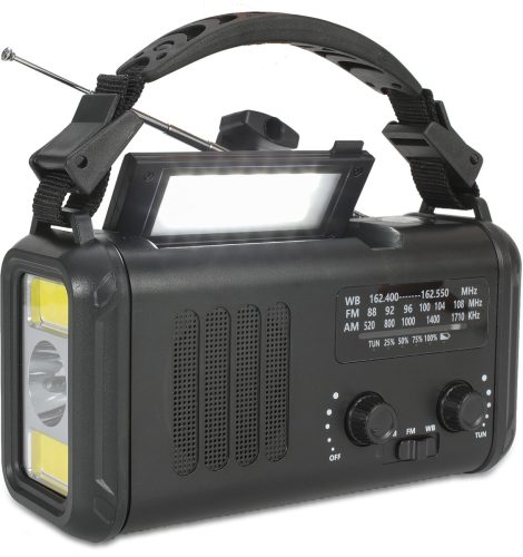 Noodradio Solar & Opwindbaar review: noodstroom bij black-out