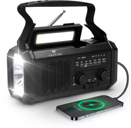 Noodradio Solar Opwindbaar review: powerbank voor noodstroom