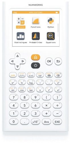 NumWorks grafische rekenmachine review: ideaal voor examens