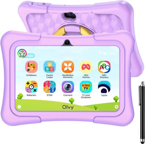 Olvy Kindertablet Vanaf 3 Jaar review: 96GB en stevige hoes