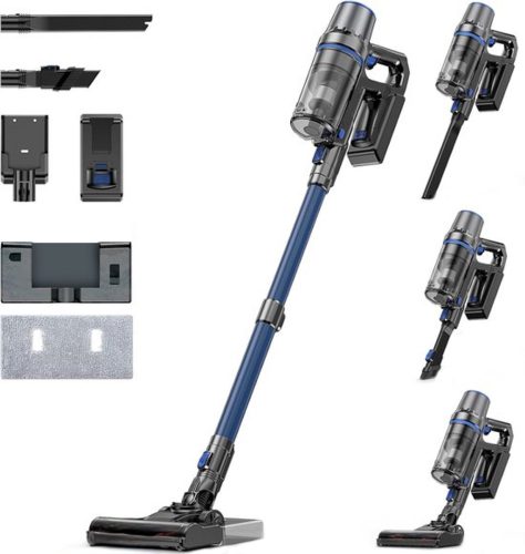 Olvy Steelstofzuiger Draadloos review: 35KPa voor huisdierenharen