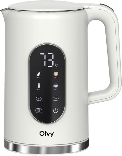 Olvy Waterkoker met Temperatuurregeling review: snel koken, 2200W