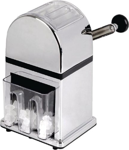 Olympia RVS ijscrusher met schep review: snel ijs voor cocktails