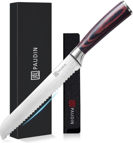 PAUDIN N4 Broodmes review: moeiteloos brood snijden, keukenmes