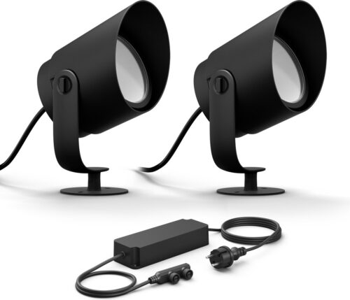 Philips Hue Lily XL Basisset van 2 Tuinspots review met RGB