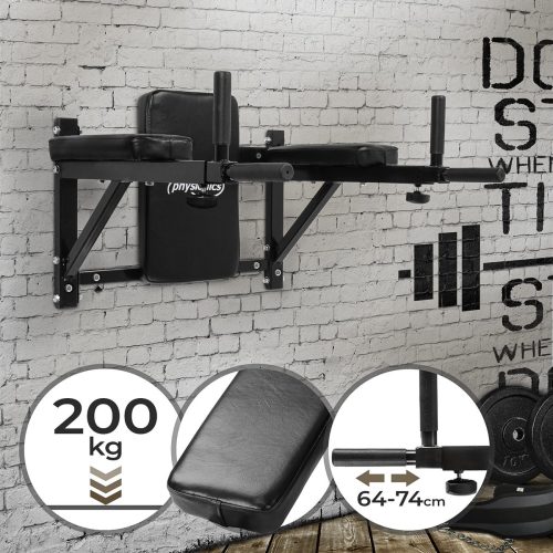 Physionics – Dipstation met Uittrekbare Handgrepen review kracht