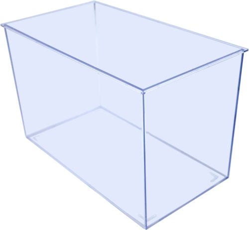 Plastic aquarium – XL – 40,5 x 25,7 x 22 cm – 22L test: kweekbak