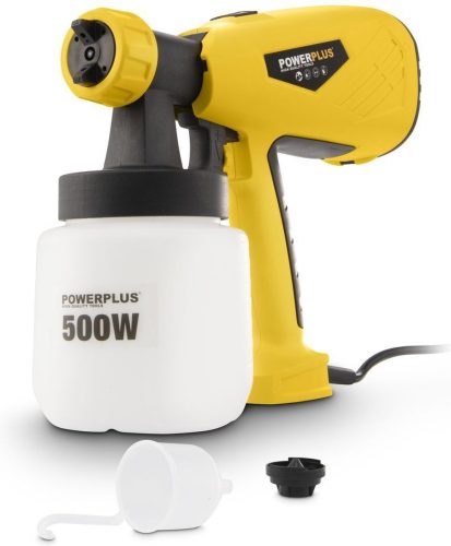 Powerplus Elektrisch Verfpistool POWX354 review: snelle verfspuit