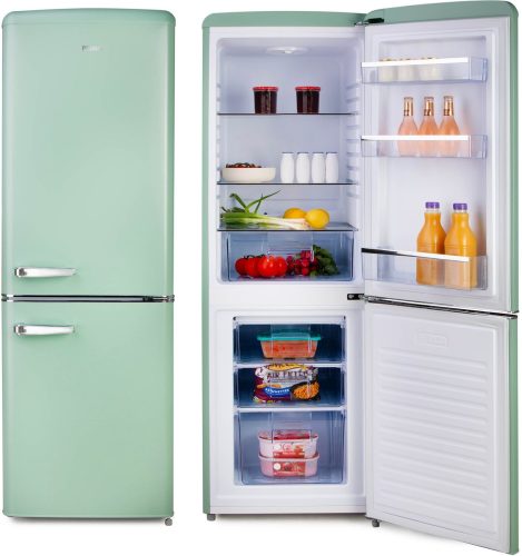 PR196RKMG Retro Koelkast review: 202L inhoud, koelvriescombinatie