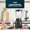 Princess 212092 Black Steel Blender 1000 – 4 Snelheden – Krachtig 1000W – 1.5 L – Glaskan test: smoothies en ijs crushen, beste blender