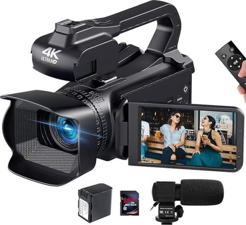 Professionele Camcorder review: 4K beeldkwaliteit voor vloggen