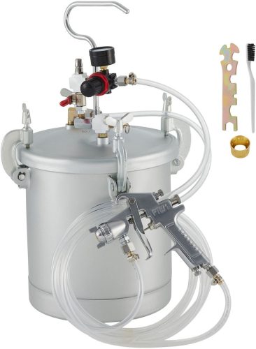 Professionele Spuitbus Van 10 Liter, Verfspuit Met Drukvat, 1,5 Mm Spuitmond, Verfspuit Met Grote Capaciteit, Geschikt voor CommerciëLe Projecten en Grote Schilderklussen,…