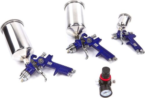 Professionele Verfspuit 8 Delige Set test: egale laag, duurzaam