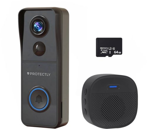 Protectly® Slimme Draadloze Video Deurbel Met Camera review 4K