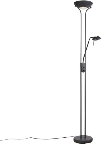 QAZQA Diva review — Moderne dimbare LED vloerlamp (2‑licht, H180 cm)