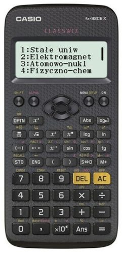 Rekenmachine Casio FX-82CEX Zwart Plastic review voor wiskunde