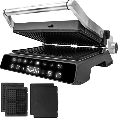 Review: AoraKitchen 180° Contactgrill — 6 platen, 2000W