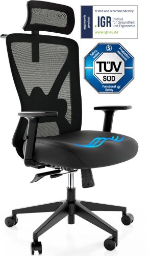 Review: Backerz Ergonomische Bureaustoel (tot 150 kg)