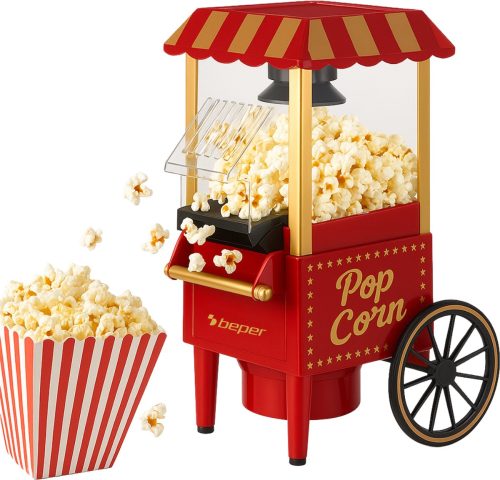 Review: Beper BT.651Y Popcornmachine (rood)