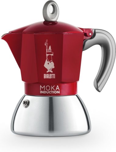 Review: Bialetti Moka Induction 4-kops (rood)