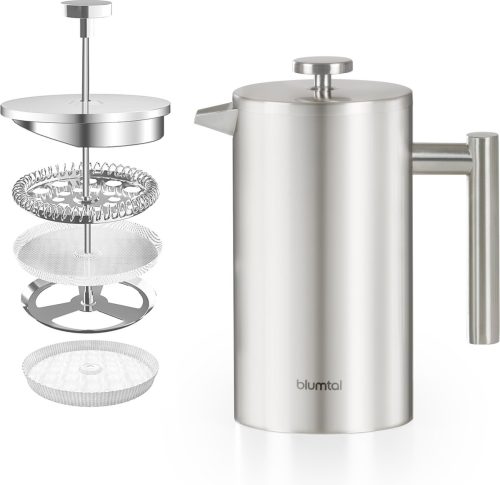Review: Blumtal 600 ml RVS dubbelwandige French Press
