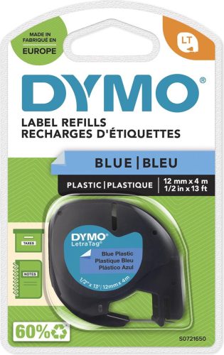 Review: DYMO LetraTag originele blauwe zelfklevende etiketten (12 mm)
