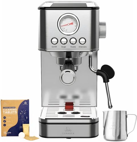 Review: LunaSea RVS pistonmachine — 20 bar, compleet pakket