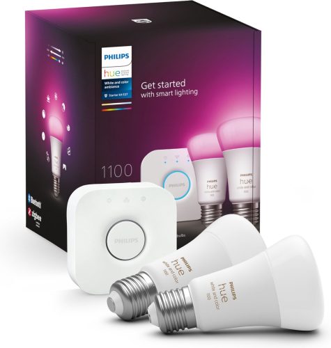 Review: Philips Hue Starterkit (wit+kleur, 2×9W E27 met Bridge)