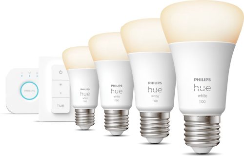 Review: Philips Hue Starterspakket — 4×E27 Warmwit, Hue Bridge & Dimmer