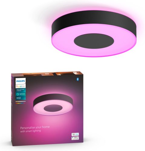 Review: Philips Hue Xamento badkamerplafondlamp — zwart, 38 cm