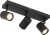 Review: QAZQA Jeana 3‑lichts opbouwspot (zwart, 350 mm)