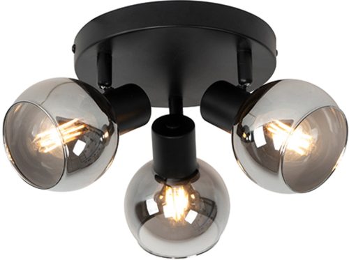Review: QAZQA Vidro Art Deco 3‑licht plafondspot (Ø35 cm)