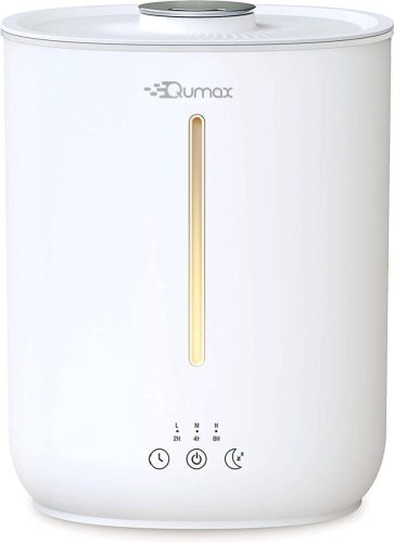 Review: Qumax 2,8L stille luchtbevochtiger met aromatherapie