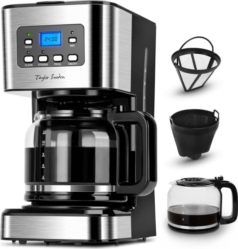 Review: Taylor Swoden Darcy 30QUK — 1,5 L filterkoffie met timer