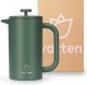Review: Vatten® Premium RVS French Press 1L — Donkergroen