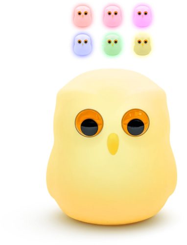 Review: Vulpes Goods Uil Nachtlampje — 8 LED-kleuren, USB en timer